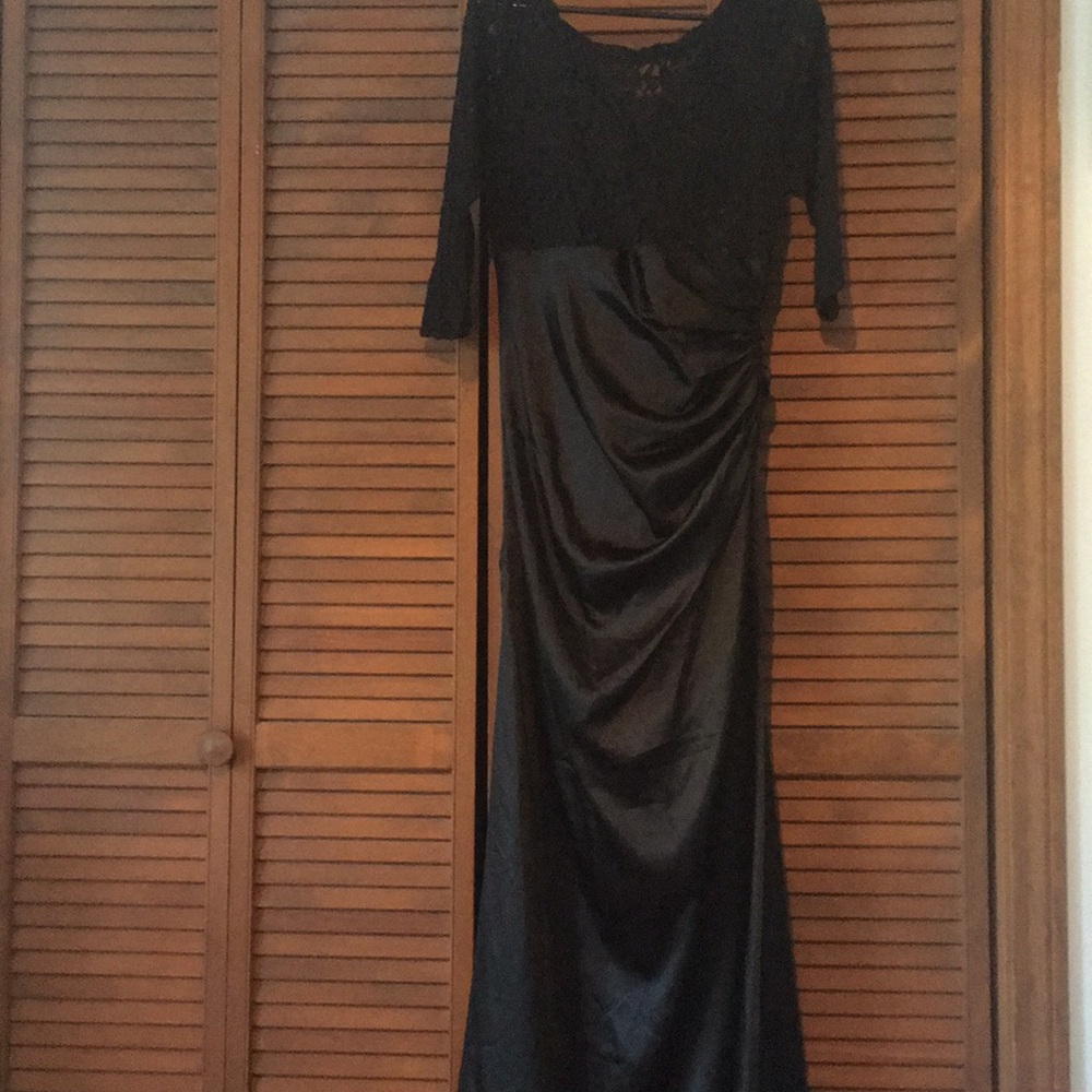 Black formal dress
